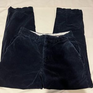 Navy Corduroy Pants